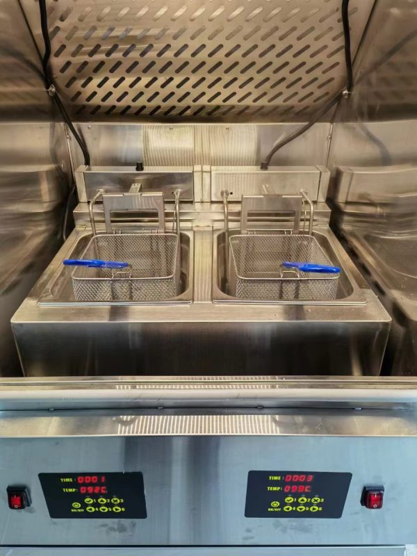 SURRI NEW type supermaket type deep fryer with smoke purifier - 图片 4
