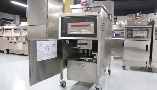 SURRI Commercial Chicken Pressure Fryer WITH OIL PUMP & FILTER