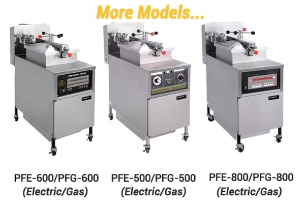 SURRI Commercial Chicken Pressure Fryer WITH OIL PUMP & FILTER - 图片 5