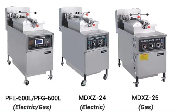 SURRI Commercial Chicken Pressure Fryer WITH OIL PUMP & FILTER - 图片 4