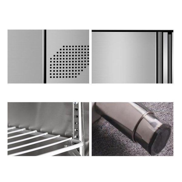 SURRI Dual-Temperature Commercial Refrigerator Freezer Flat Cooling Fresh-Keeping Kitchen Workbench Freezer Countertop - 图片 3