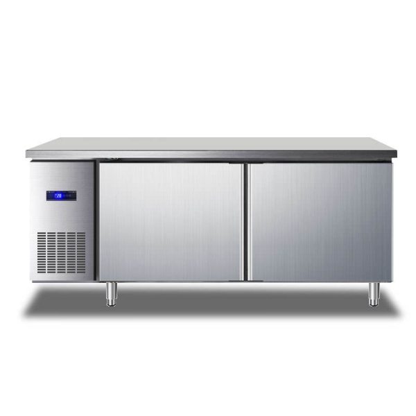 SURRI Dual-Temperature Commercial Refrigerator Freezer Flat Cooling Fresh-Keeping Kitchen Workbench Freezer Countertop - 图片 2
