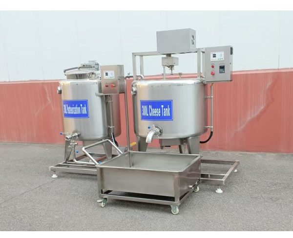 Fully Automatic 500L Cheese Mixing Tank Complete Equipment for Cheese Processing Planetary Mixing Cheese Vat for Milk