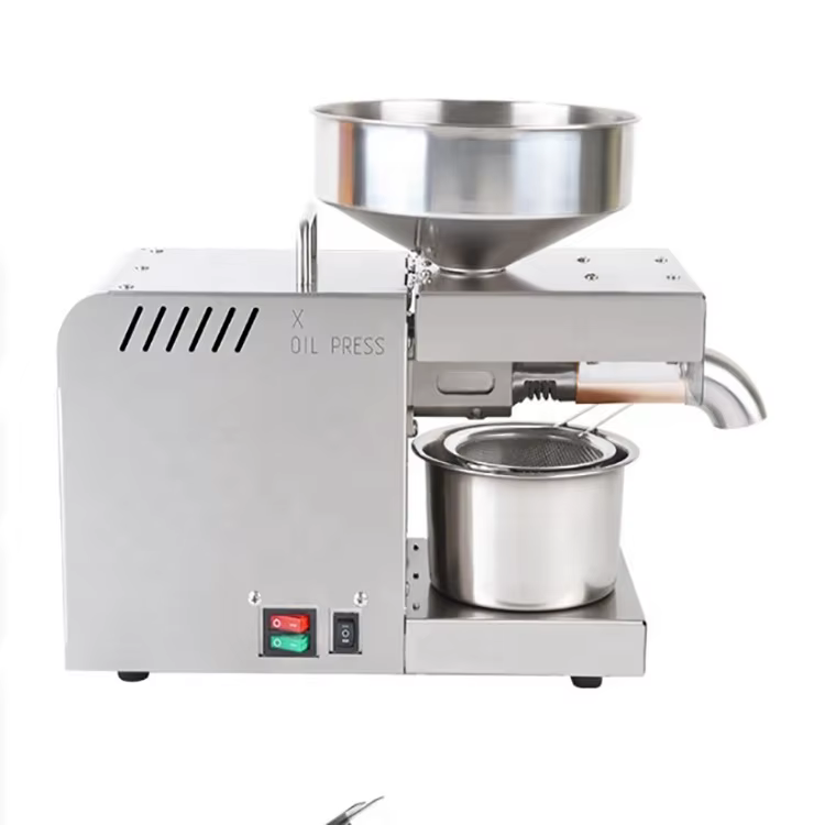 Stainless Steel Oil Presser Automatic Home/Commercial Oil Press Machine